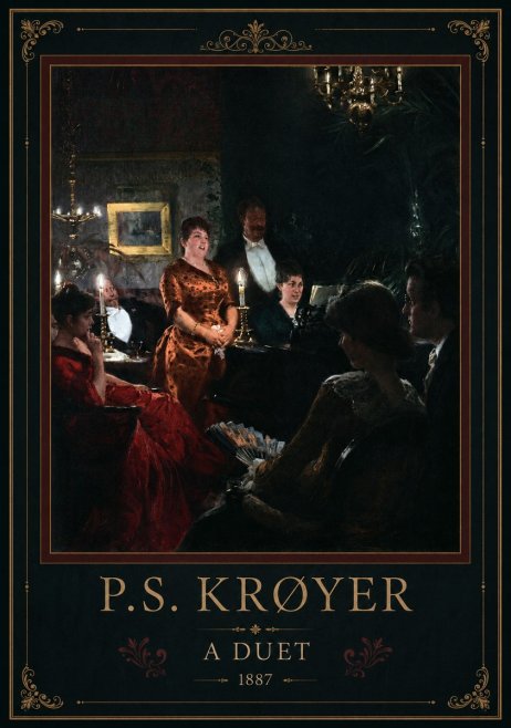 P.S. Krøyer A Duet No4 - Affiche
