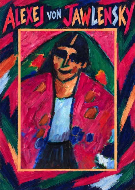 Alexej von Jawlensky Head of a Man No1 - Affiche