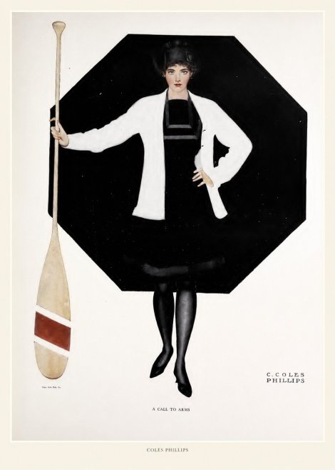 Coles Phillips A Call to Arms No6 - Affiche