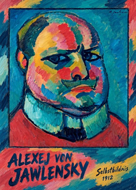 Alexej von Jawlensky Selbstbildnis No4 - Affiche