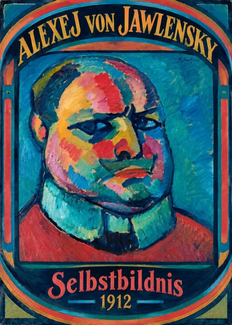 Alexej von Jawlensky Selbstbildnis No5 - Affiche