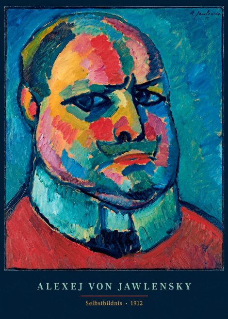 Alexej von Jawlensky Selbstbildnis No6 - Affiche
