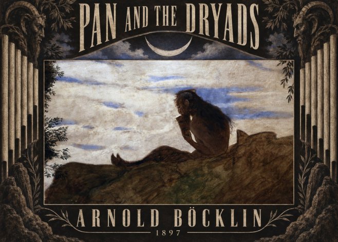 Arnold Böcklin Pan and the Dryads No6 - Affiche
