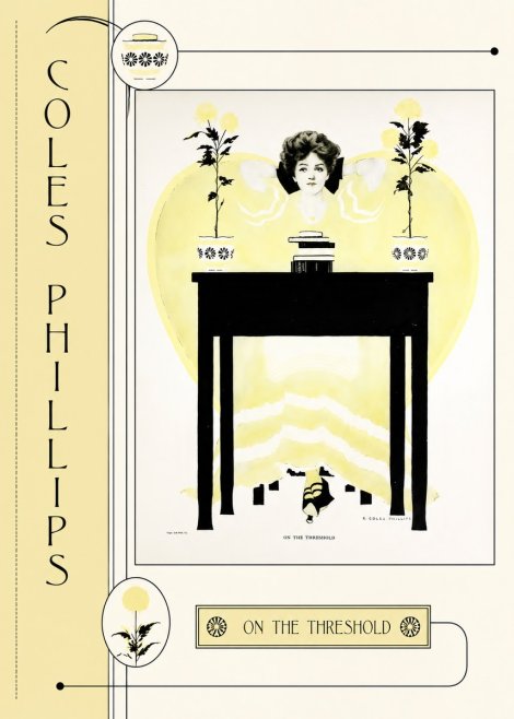 Coles Phillips On the Threshold No2 - Affiche