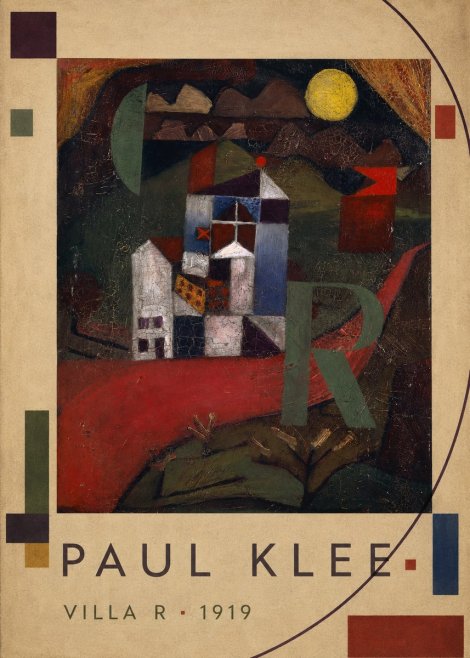 Paul Klee Villa R • 1919 No2 - Affiche
