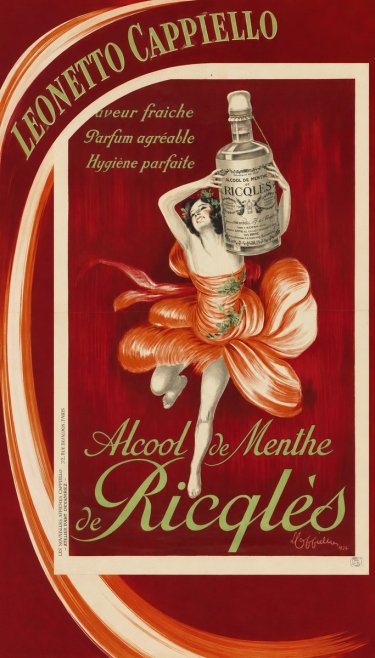Leonetto Cappiello Alcool De Menthe De Ricqlès I No3 - Affiche