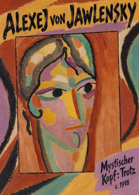 Alexej von Jawlensky Mystischer Kopf: Trotz No6 - Affiche