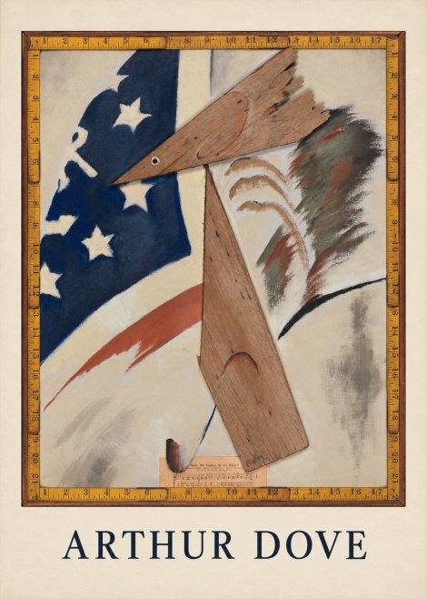 Arthur Dove The Flag No1 - Affiche