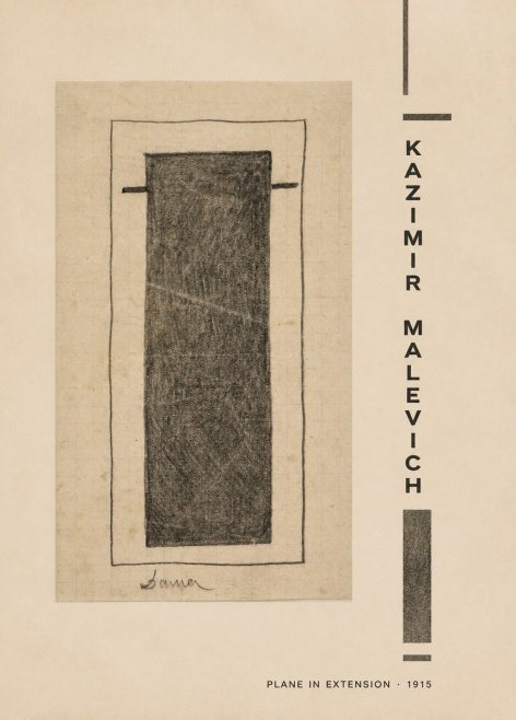 Kazimir Malevich Plane in Extension No2 - Affiche