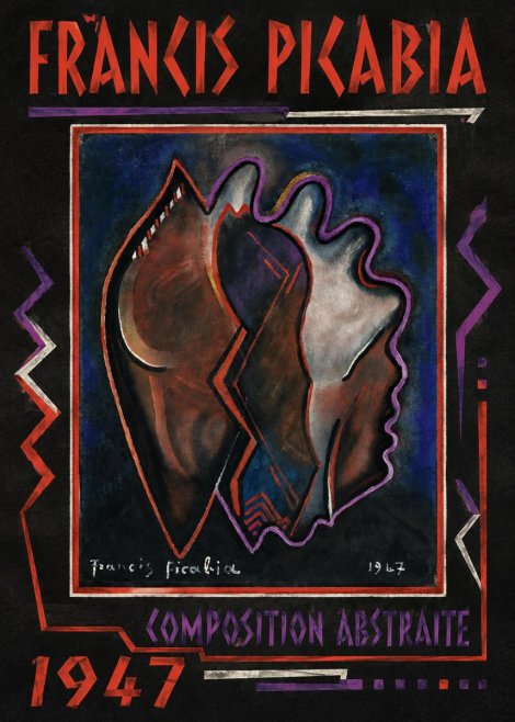 Francis Picabia Composition Abstraite No1 - Affiche