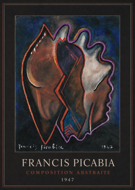 Francis Picabia Composition Abstraite No3 - Affiche