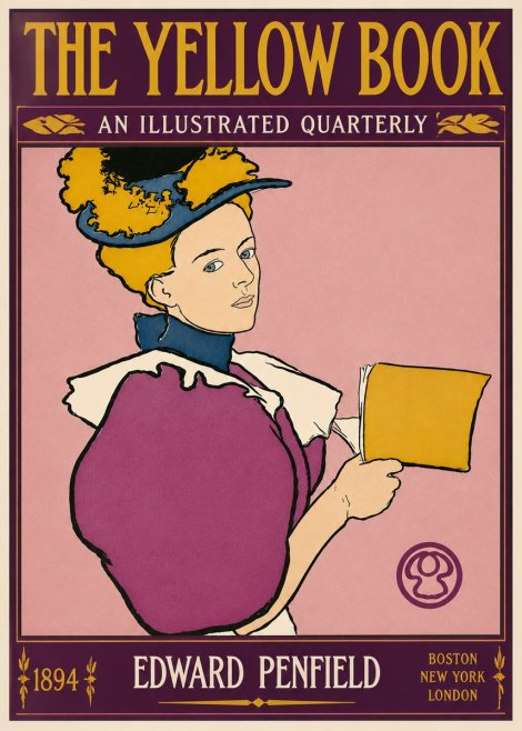 Edward Penfield The Yellow Book I No4 - Affiche
