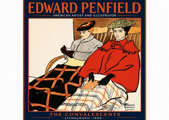 Edward Penfield The Convalescents No2 - Affiche