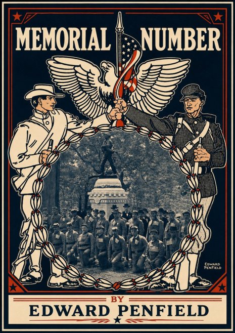 Edward Penfield Memorial Number No4 - Affiche