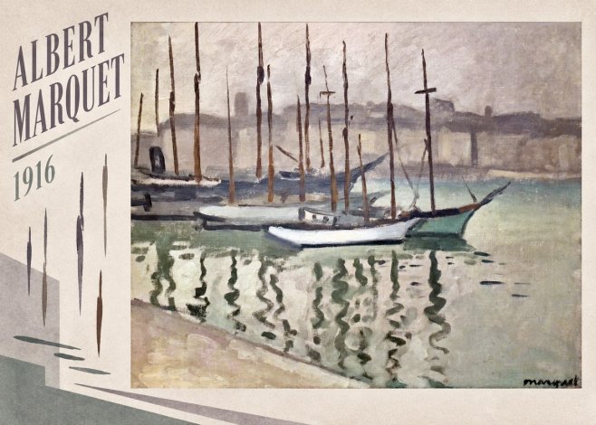 Albert Marquet Le Port Du Havre No4 - Affiche