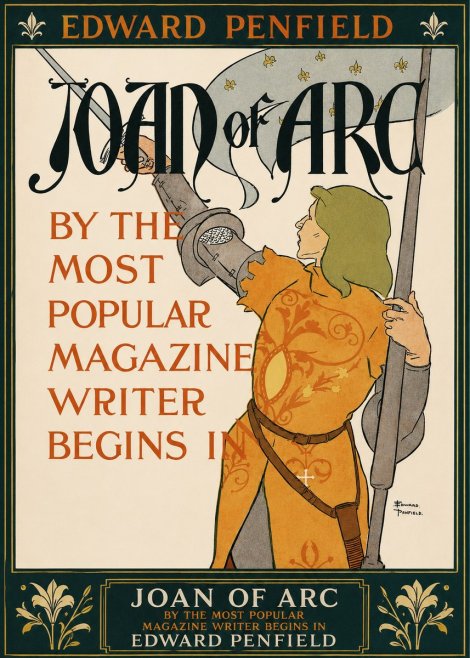 Edward Penfield Joan of Arc No3 - Affiche