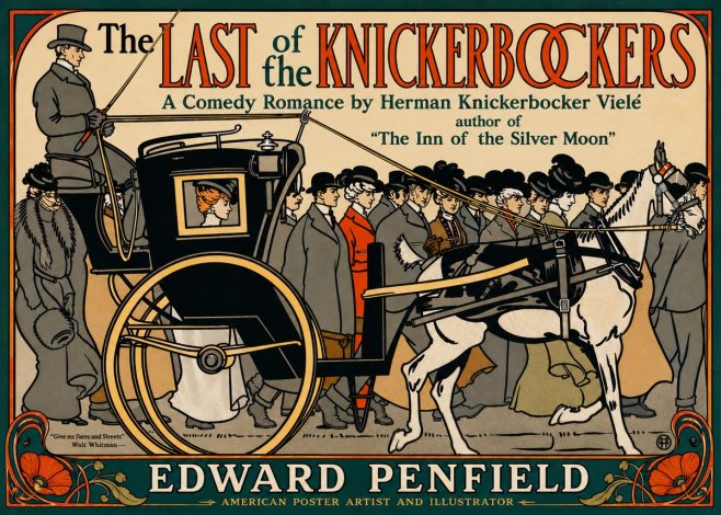 Edward Penfield The Last of the Knickerbockers No6 - Affiche