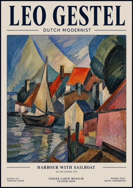 Leo Gestel The Quiet Moment No2 - Affiche