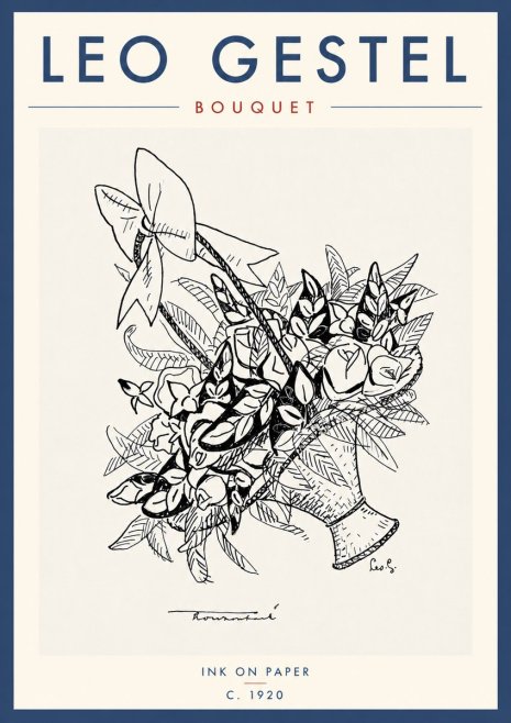 Leo Gestel Bouquet No5 - Affiche