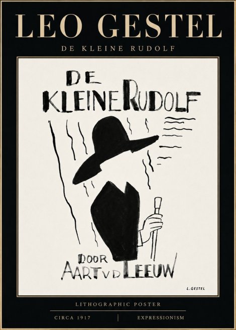Leo Gestel De Kleine Rudolf No2 - Affiche