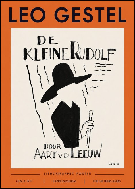 Leo Gestel De Kleine Rudolf No4 - Affiche
