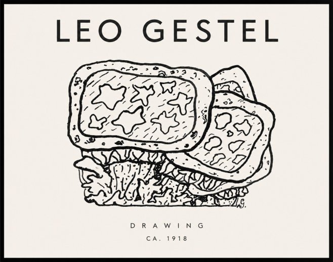 Leo Gestel Drawing Ca. 1918 No1 - Affiche