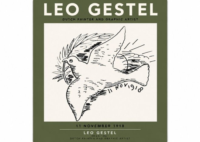 Leo Gestel 11 November 1918 No5 - Affiche