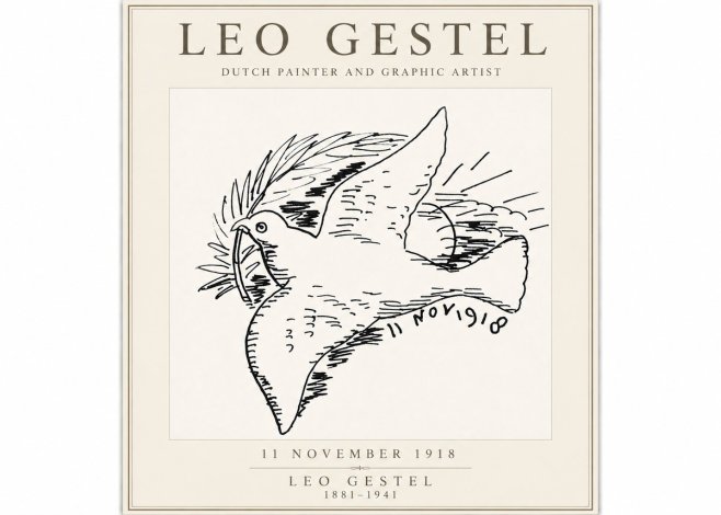 Leo Gestel 11 November 1918 No6 - Affiche