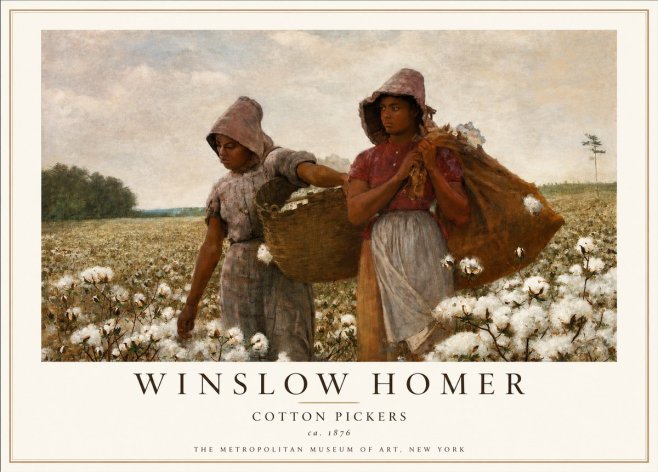 Winslow Homer Cotton Pickers No2 - Affiche