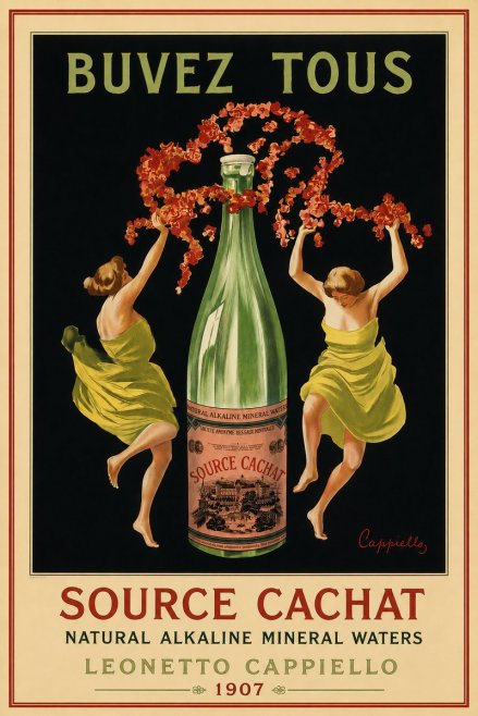 Leonetto Cappiello Source Cachat No5 - Affiche