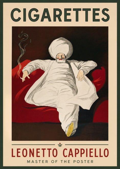 Leonetto Cappiello Cigarettes No1 - Affiche