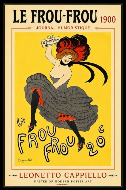 Leonetto Cappiello Le Frou-frou No5 - Affiche