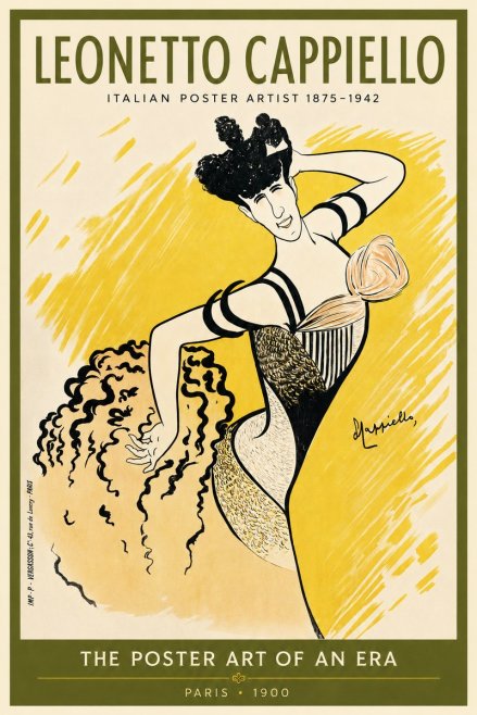 Leonetto Cappiello The Dancer No4 - Affiche