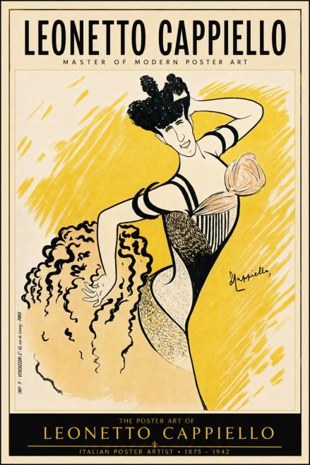 Leonetto Cappiello The Dancer No5 - Affiche