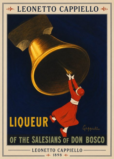Leonetto Cappiello Liqueur of the Salesians of Don Bosco No3 - Affiche
