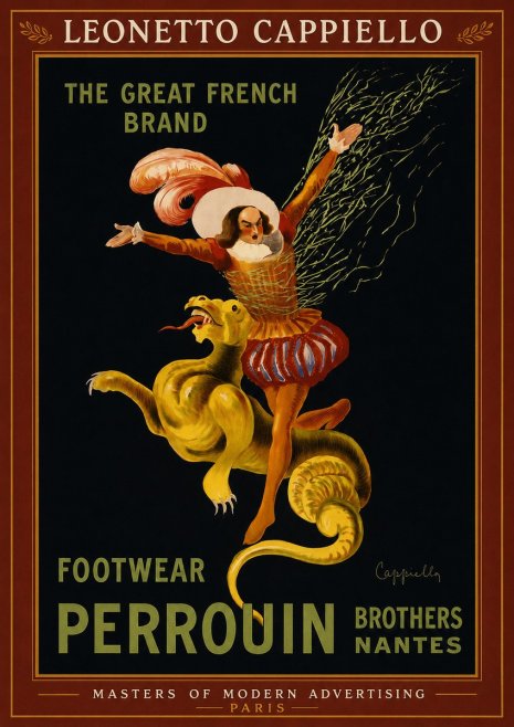 Leonetto Cappiello Footwear Perrouin No2 - Affiche