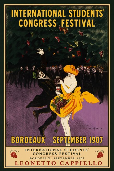 Leonetto Cappiello International Students' Congress Festival No2 - Affiche
