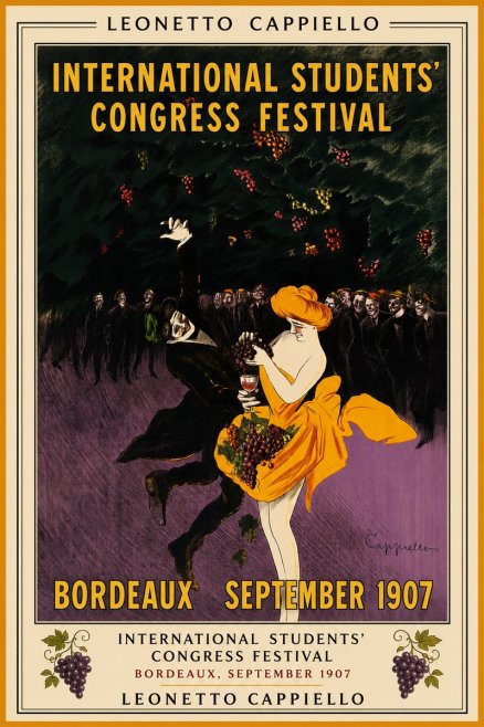 Leonetto Cappiello International Students' Congress Festival No4 - Affiche