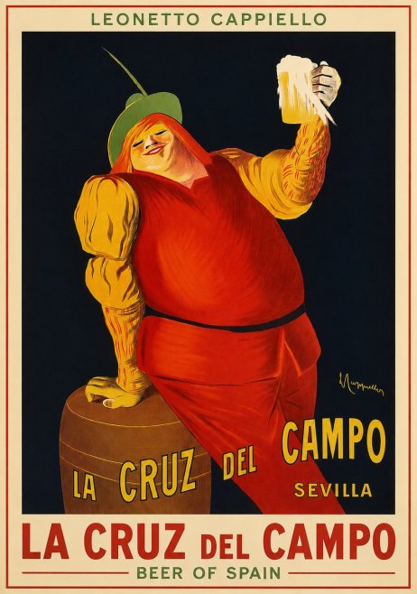 Leonetto Cappiello La Cruz Del Campo No2 - Affiche