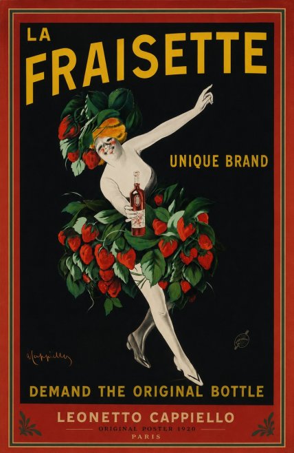 Leonetto Cappiello La Fraisette No2 - Affiche