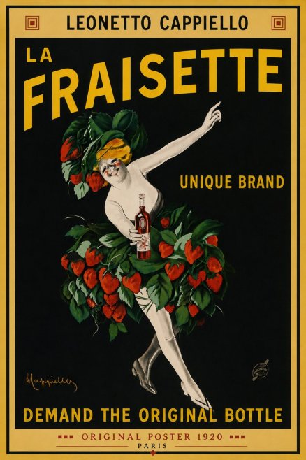 Leonetto Cappiello La Fraisette No6 - Affiche