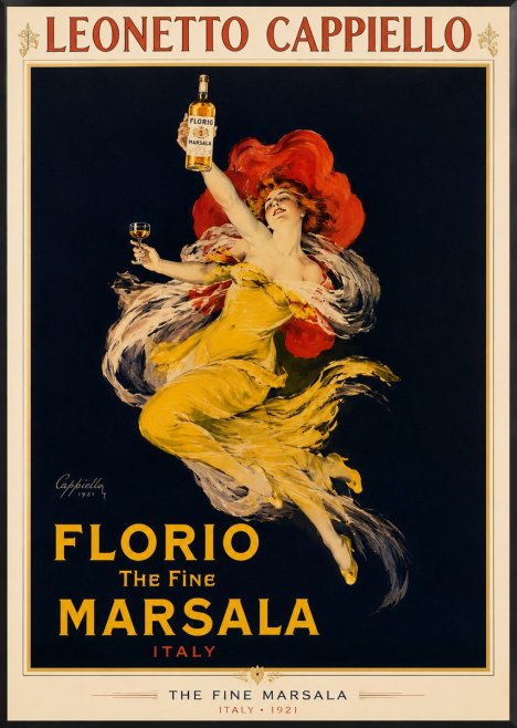 Leonetto Cappiello Florio the Fine Marsala No2 - Affiche