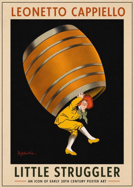 Leonetto Cappiello Little Struggler No4 - Affiche
