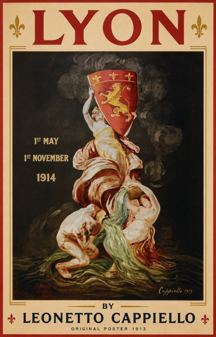 Leonetto Cappiello Lyon No2 - Affiche