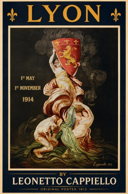 Leonetto Cappiello Lyon No3 - Affiche