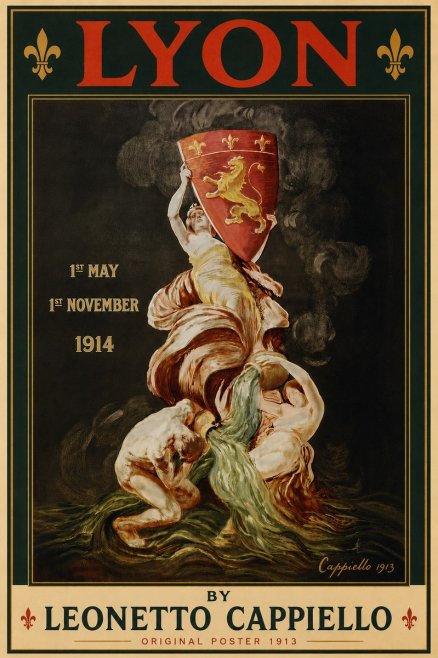 Leonetto Cappiello Lyon No4 - Affiche