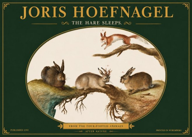Joris Hoefnagel Lepvs Dormit No4 - Affiche