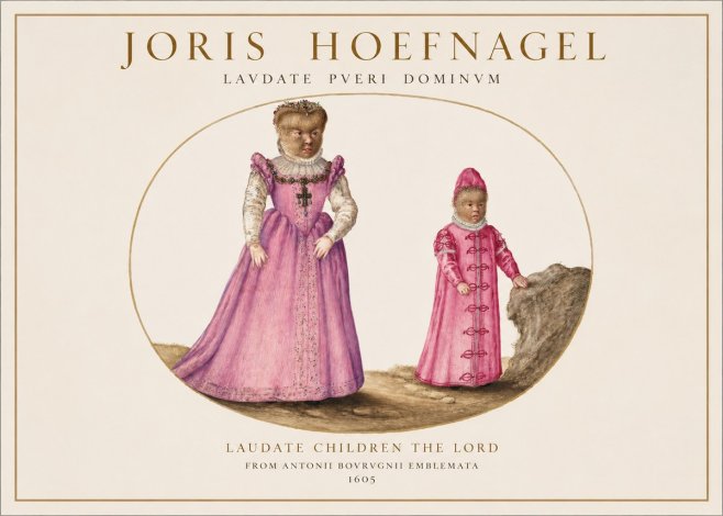Joris Hoefnagel Laudate Pueri Dominum No3 - Affiche