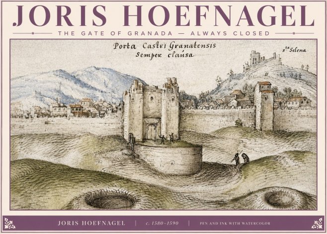Joris Hoefnagel The Gate of Granada - Always Closed No3 - Affiche