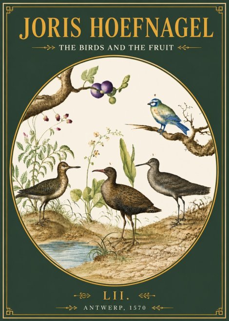Joris Hoefnagel The Birds and the Fruit No4 - Affiche